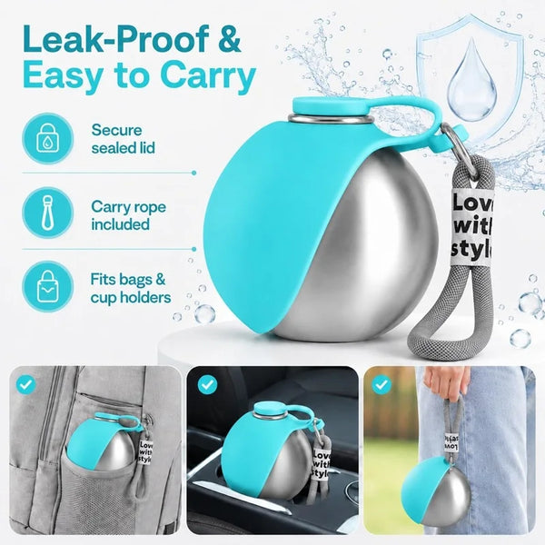 Portable Pup Hydration Bottle